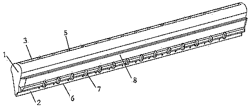 A scraper with water absorption function and a cleaner using the scraper