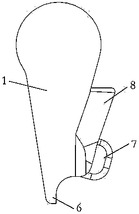 A scraper with water absorption function and a cleaner using the scraper