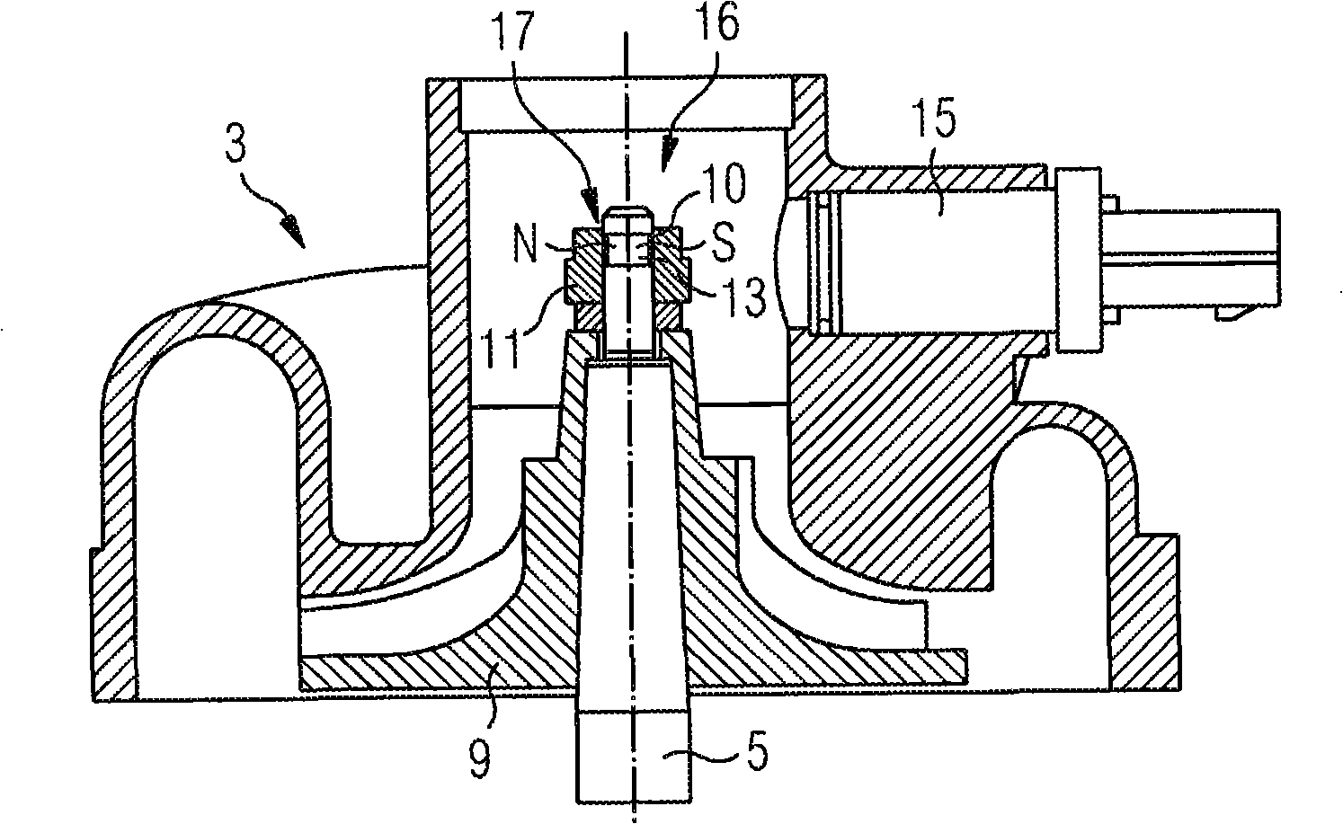 Element for generating a magnetic field
