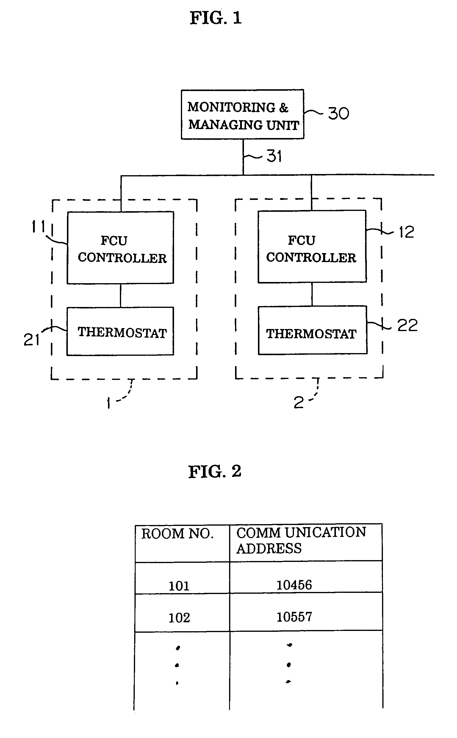 Control system with communication function and facility control system