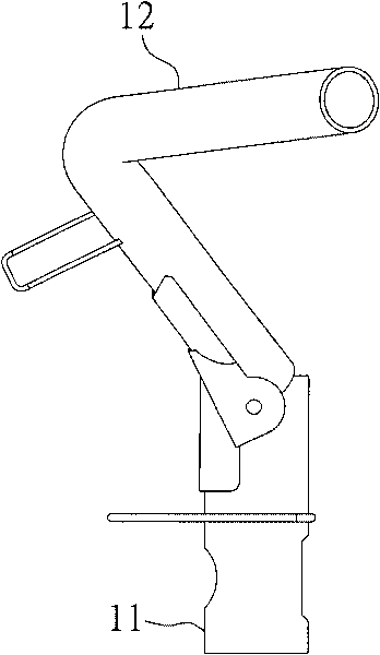 Steering handle device of motor cycle