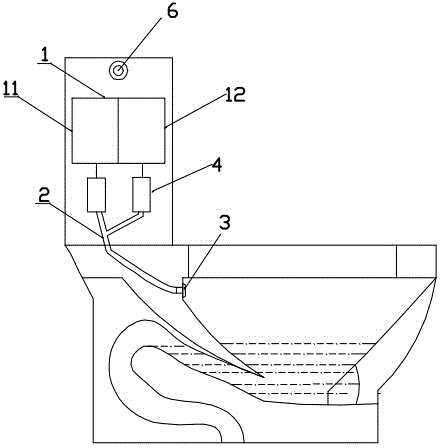 Method for detecting biochemical indexes of excrement in toilet and detection equipment using same