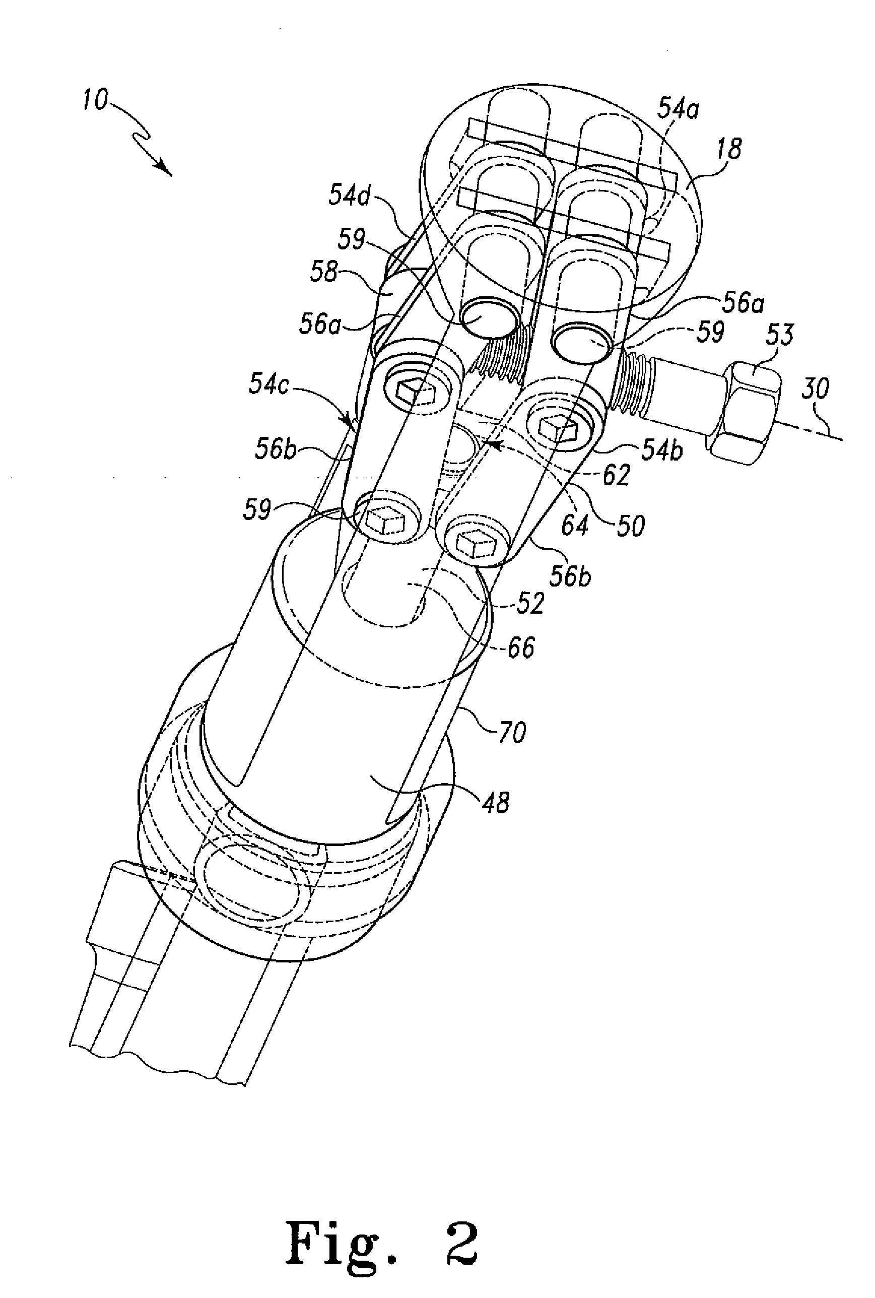 Modular taper assembly device