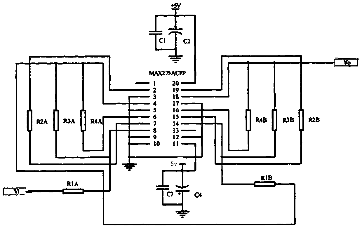 No-crosstalk supersonic ranging system hardware circuit