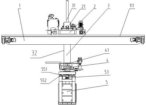 Clamping and transporting method for aerated concrete blocks
