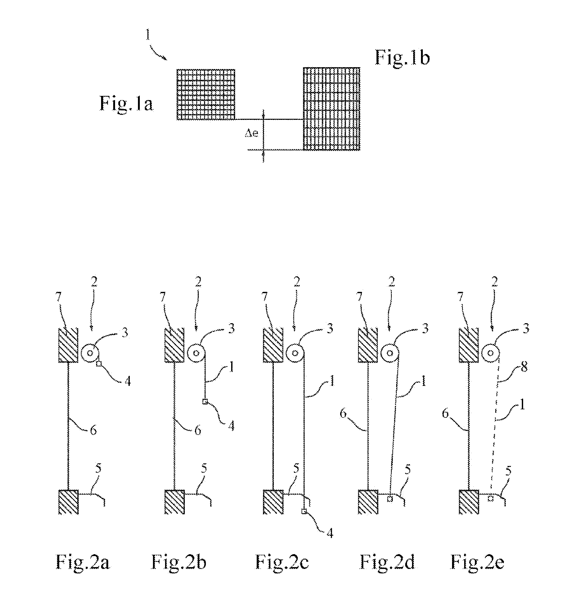 Method for Controlling an Elastic Extensible Screen Having a Variable Degree of Opening and Suitable Control Device