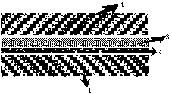 Antibacterial reusable air purification filter net and preparation method thereof