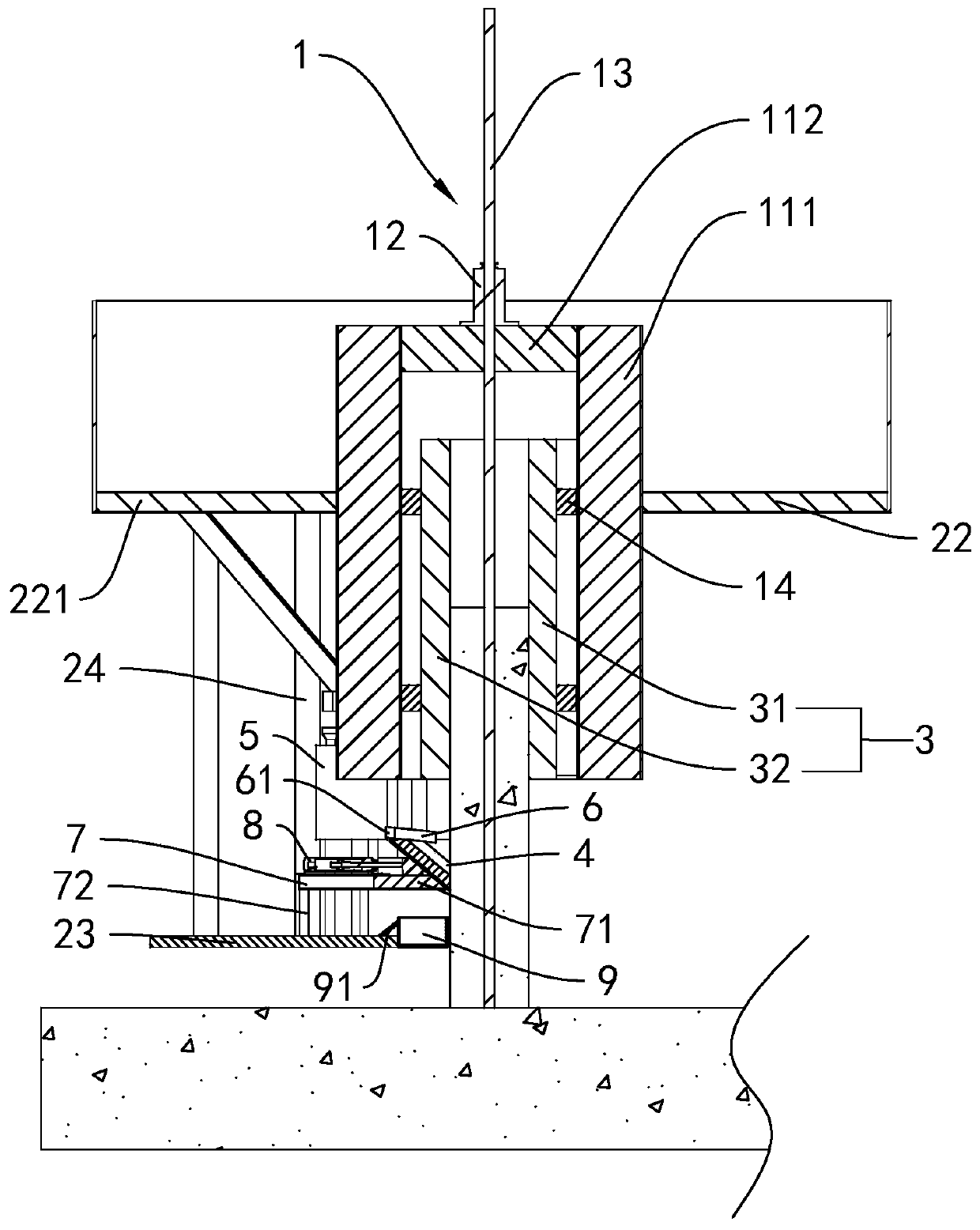 Sliding formwork system