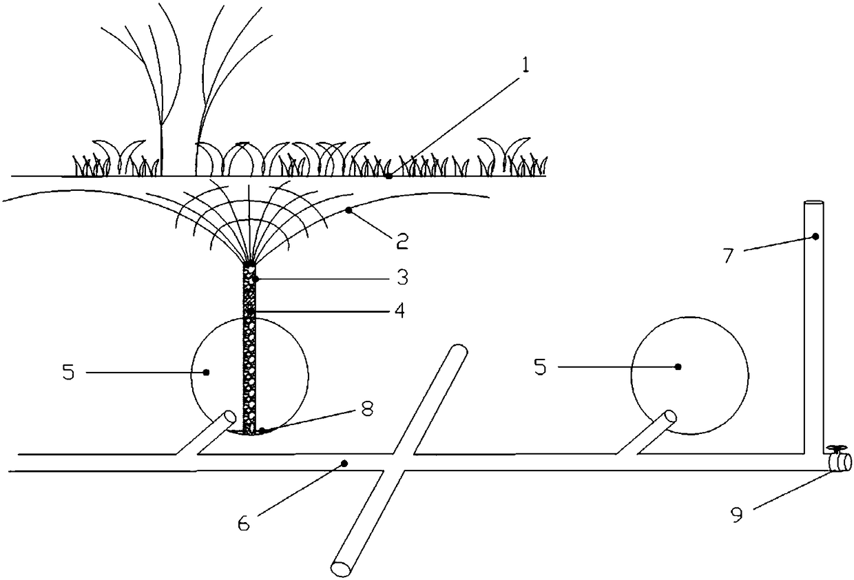 A non-powered water storage and replenishment system