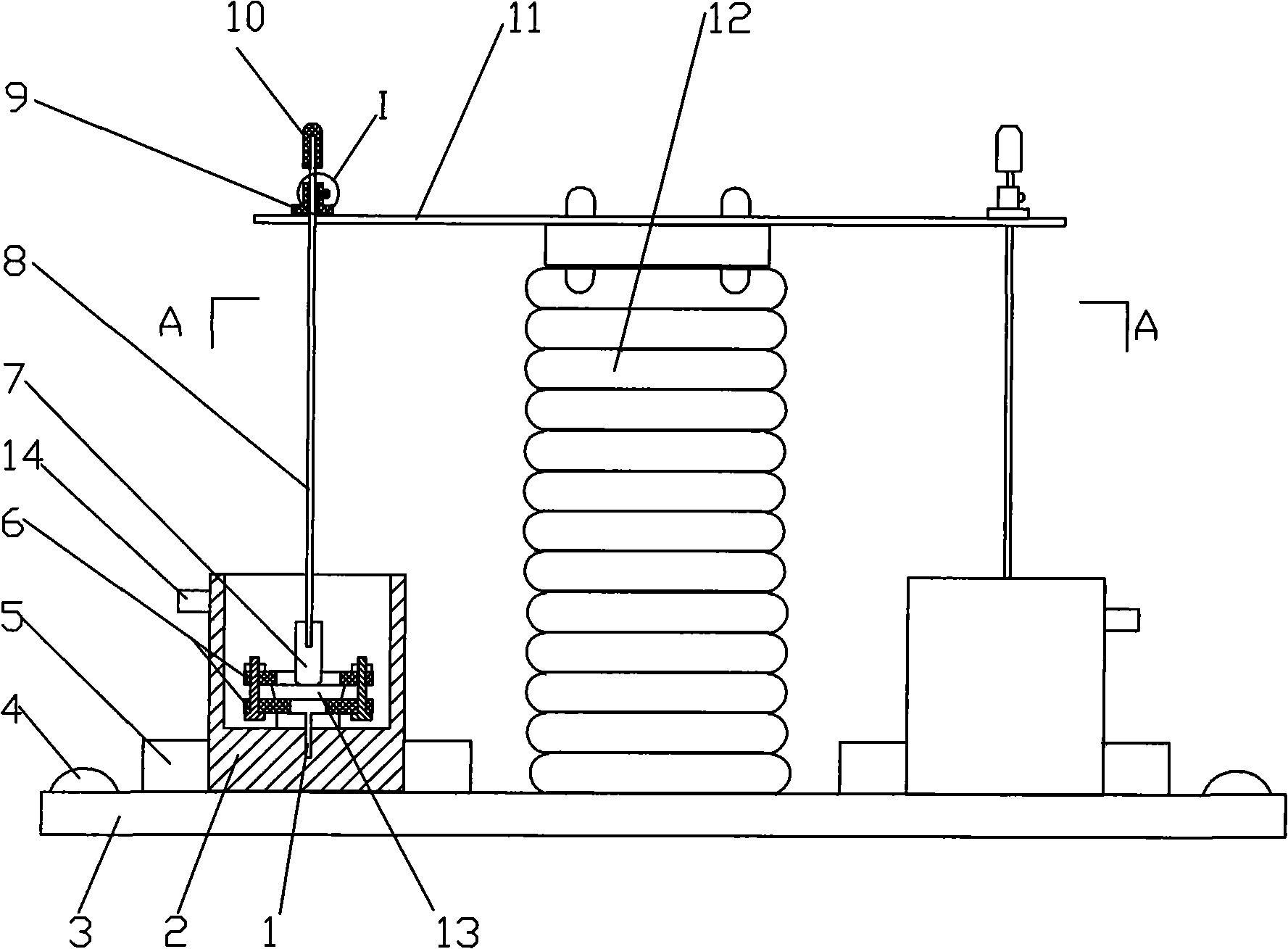 Multi-insulated sample local discharge test electrode apparatus