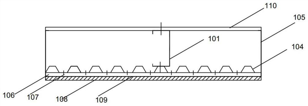 Connecting structure of light steel joist wallboard