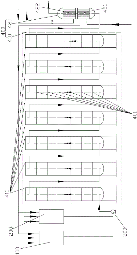 Reaction device, and vanillin production equipment and production method