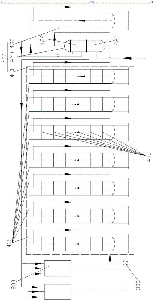 Reaction device, and vanillin production equipment and production method