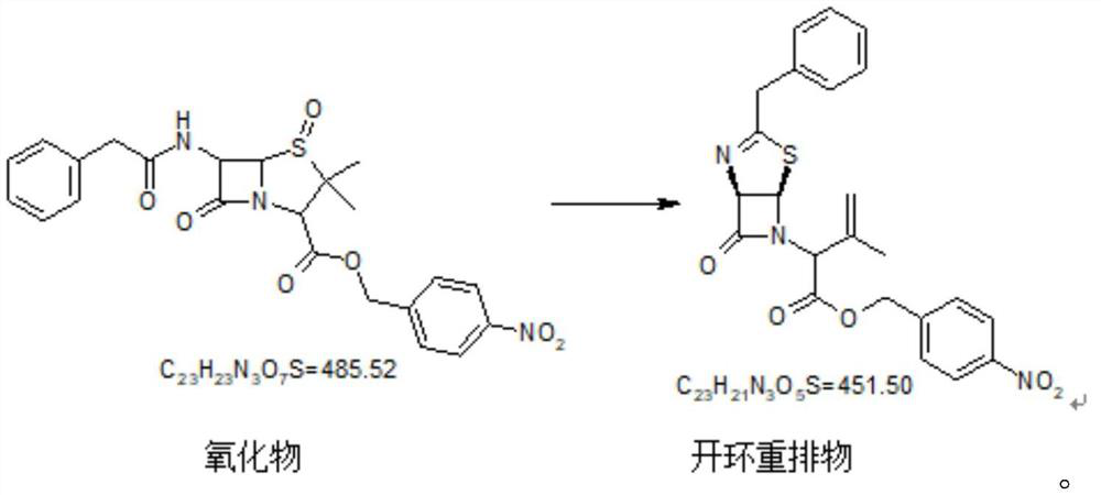 Intermediate isomer for preparing cefovecin by taking penicillin potassium salt as raw material and preparation method of intermediate isomer