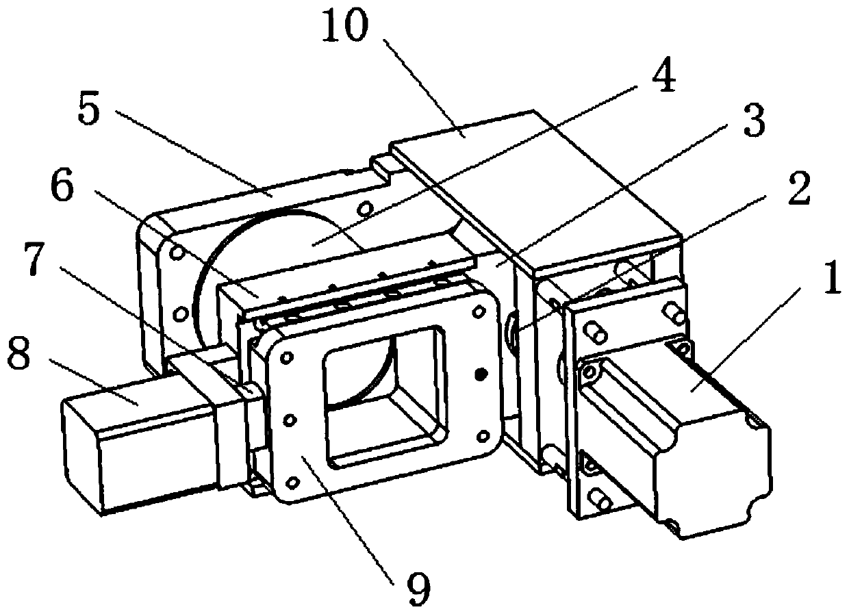 Position adjusting mechanism of rigid ion source in cyclotron and adjusting method thereof