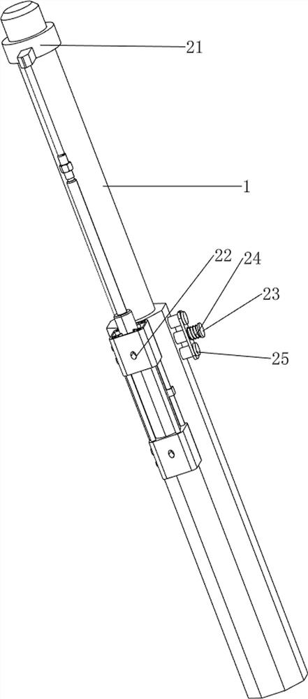 Municipal street lamp with cleaning function