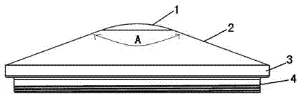 Threaded-connection conical seal head