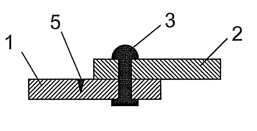 Method for preventing crack formation and for slowing down the advancement of a crack in metal aircraft structures by means of laser shock rays