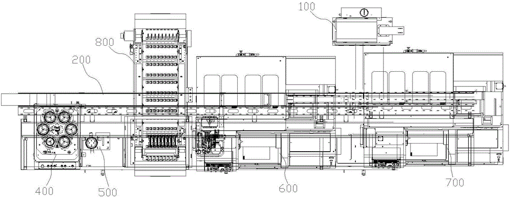 Multifunctional automatic machining line and machining method of multifunctional automatic machining line