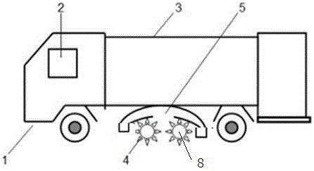 Road cleaning vehicle and road surface cleaning method thereof