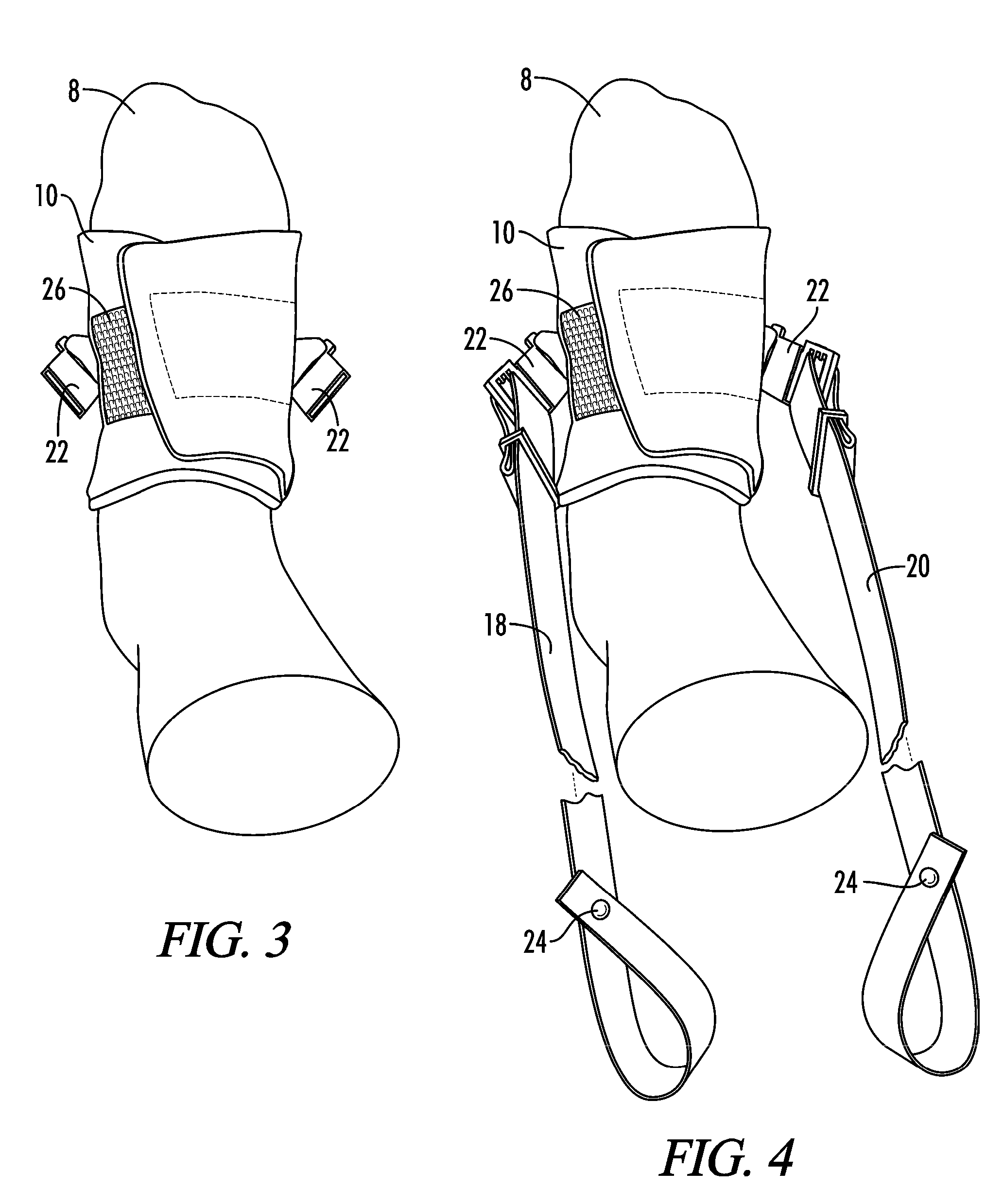 Knee rehabilitation device