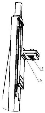 A landing gear assembly and testing integrated equipment