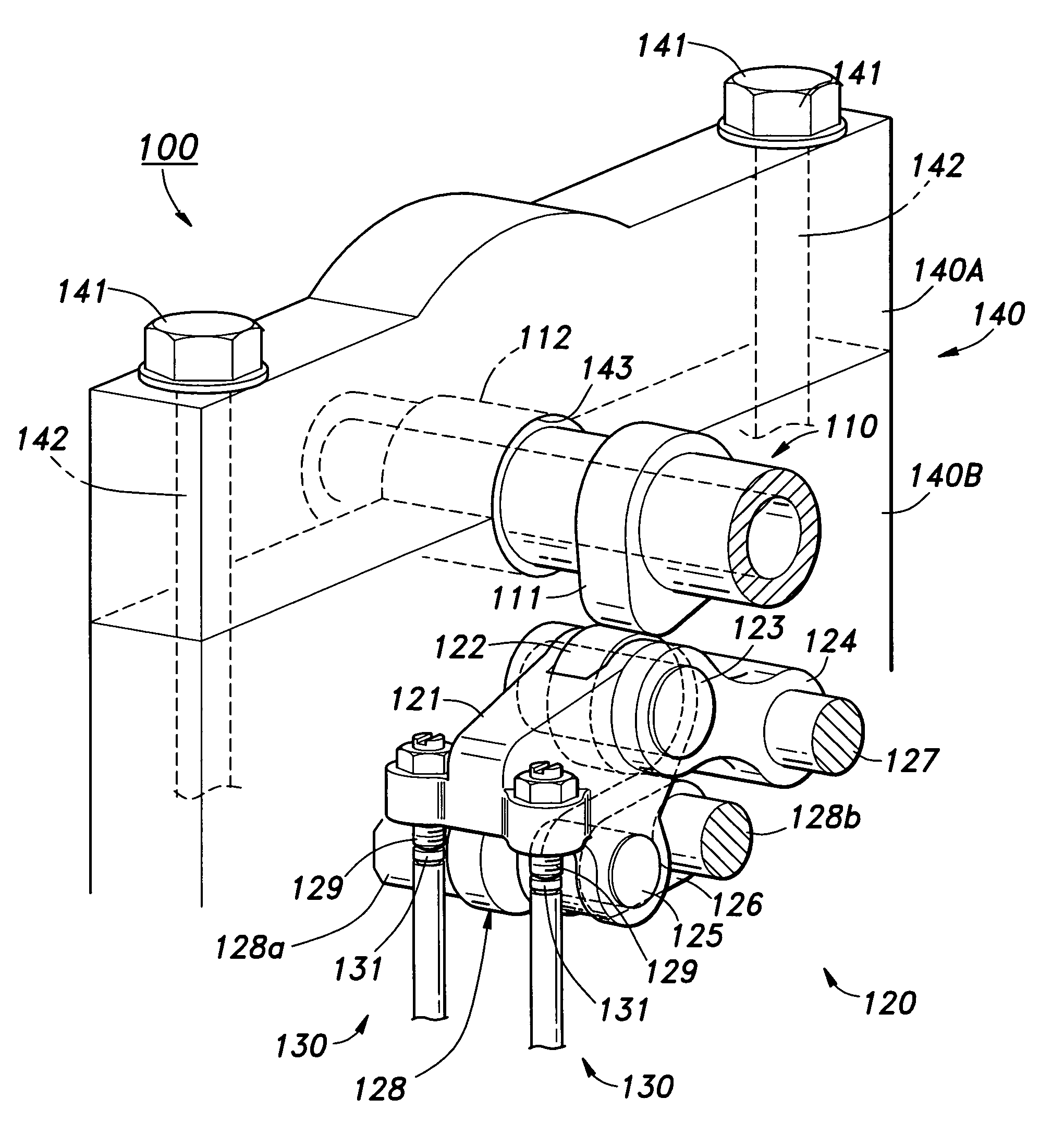 Vibration control arrangement for internal combustion engines