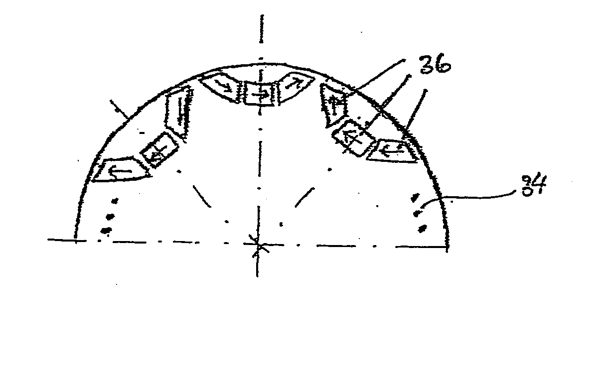 Rotor arrangement for an electric machine