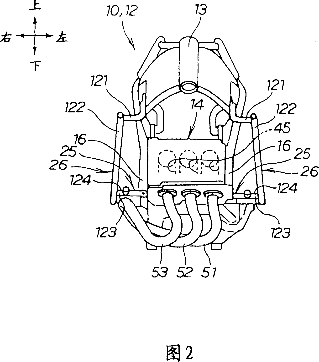 Low floor type motorcycle