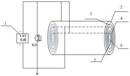 Tricyclic vacuum arc thruster