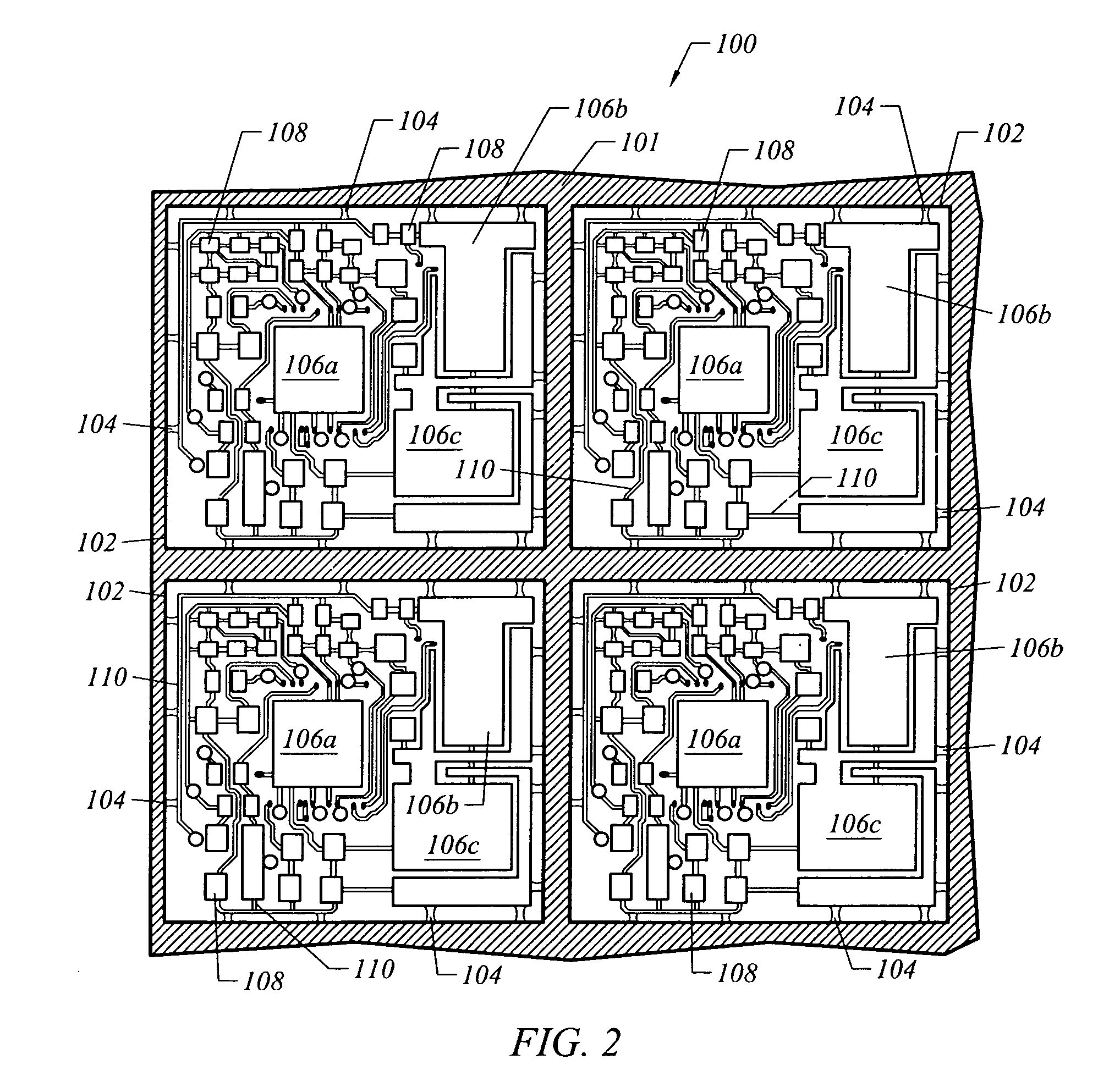 Micro lead frame package and method to manufacture the micro lead frame package