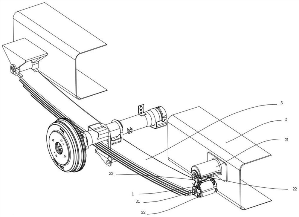 Vehicle-mounted dynamic weighing system