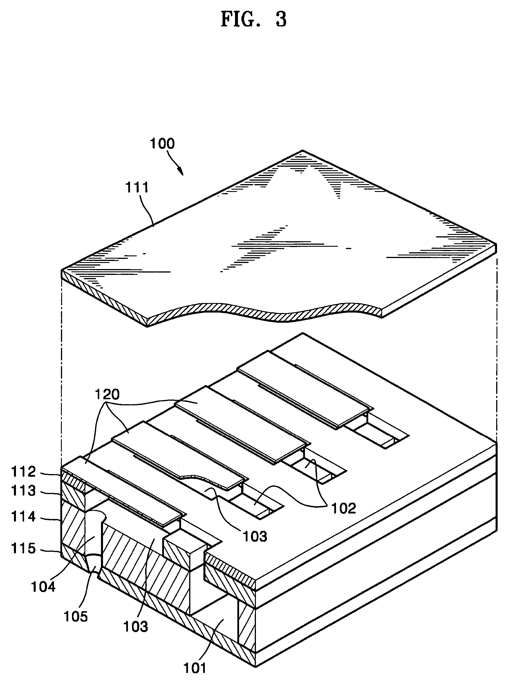 Inkjet printhead having a cantilever actuator