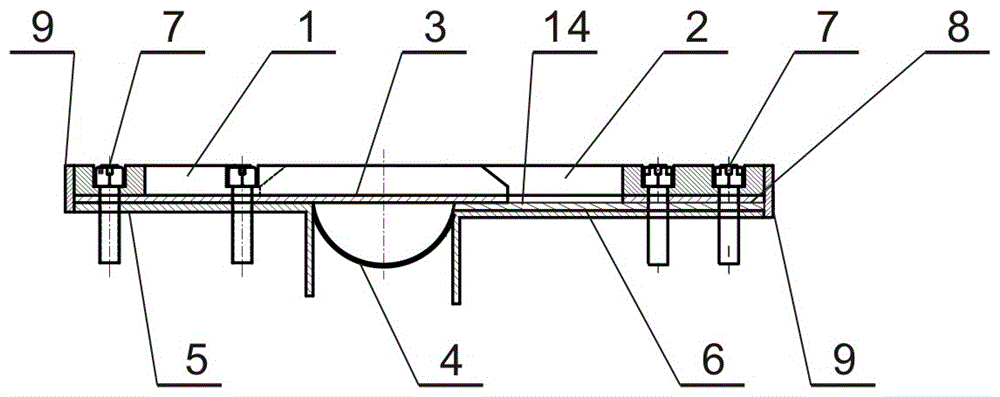 Double-simple-support type anti-falling comb-shaped bridge expansion device