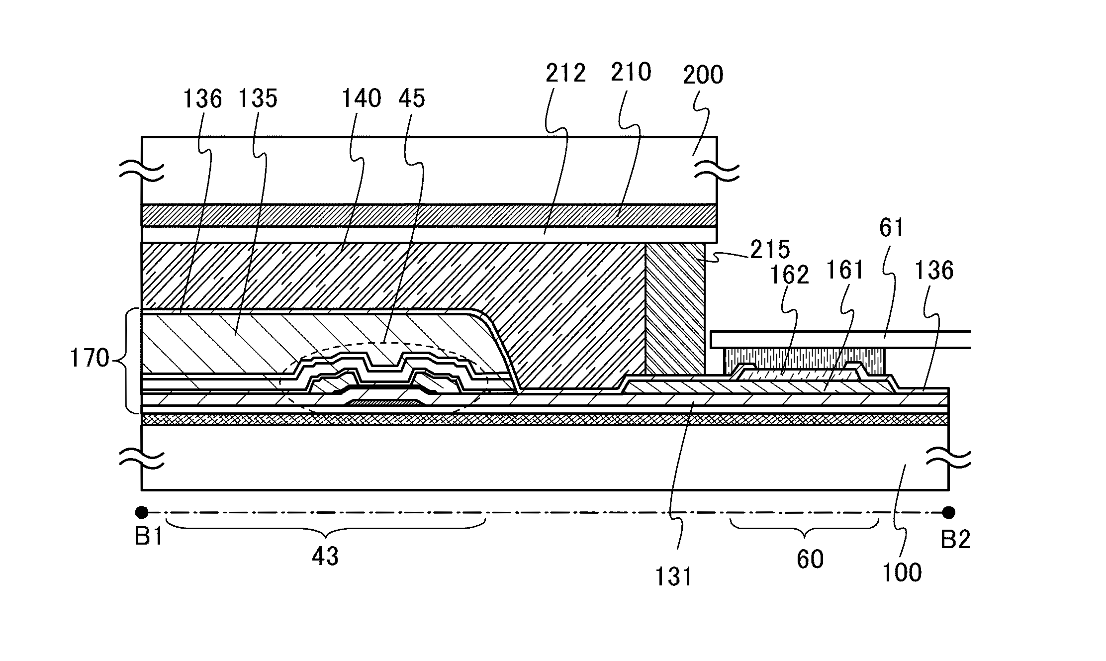 Liquid crystal display device and touch panel