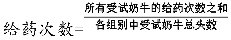 Traditional Chinese medicine composition for preventing and treating qi deficiency type retained fetal membranes of dairy cows and preparation method thereof