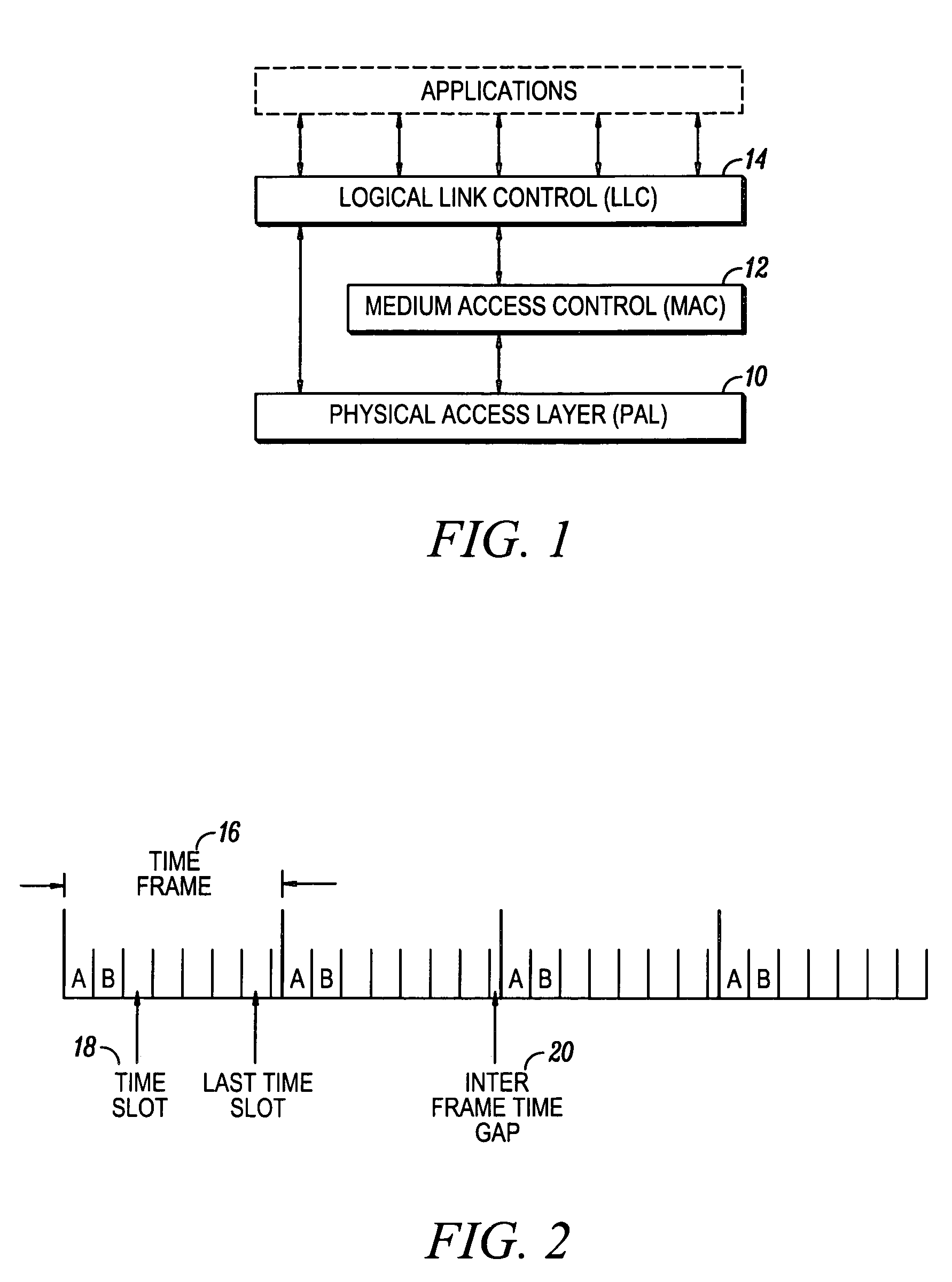 Time division protocol for an ad-hoc, peer-to-peer radio network having coordinating channel access to shared parallel data channels with separate reservation channel