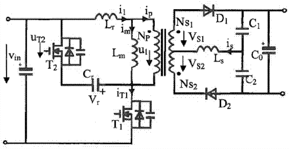 A High Efficiency and Low Cost Forward and Flyback DC-DC Converter Topology