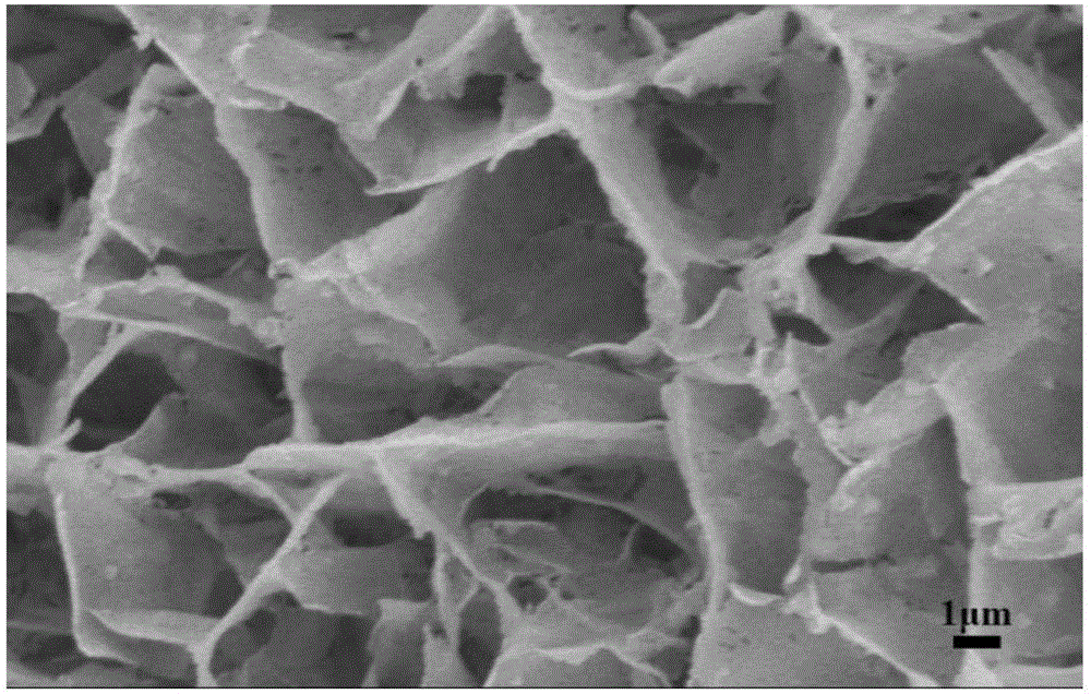 Carbon-coated cobalt molybdate network nanosheet array material, preparation method and application