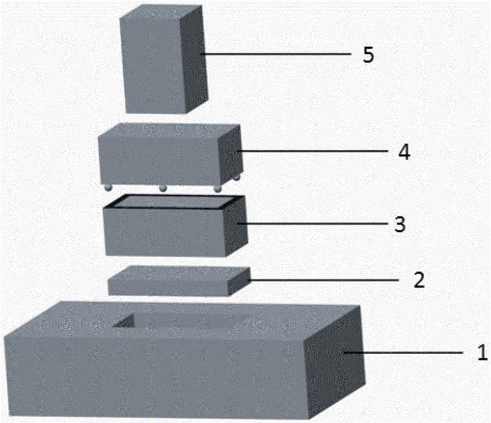 A method for realizing eutectic welding of chips