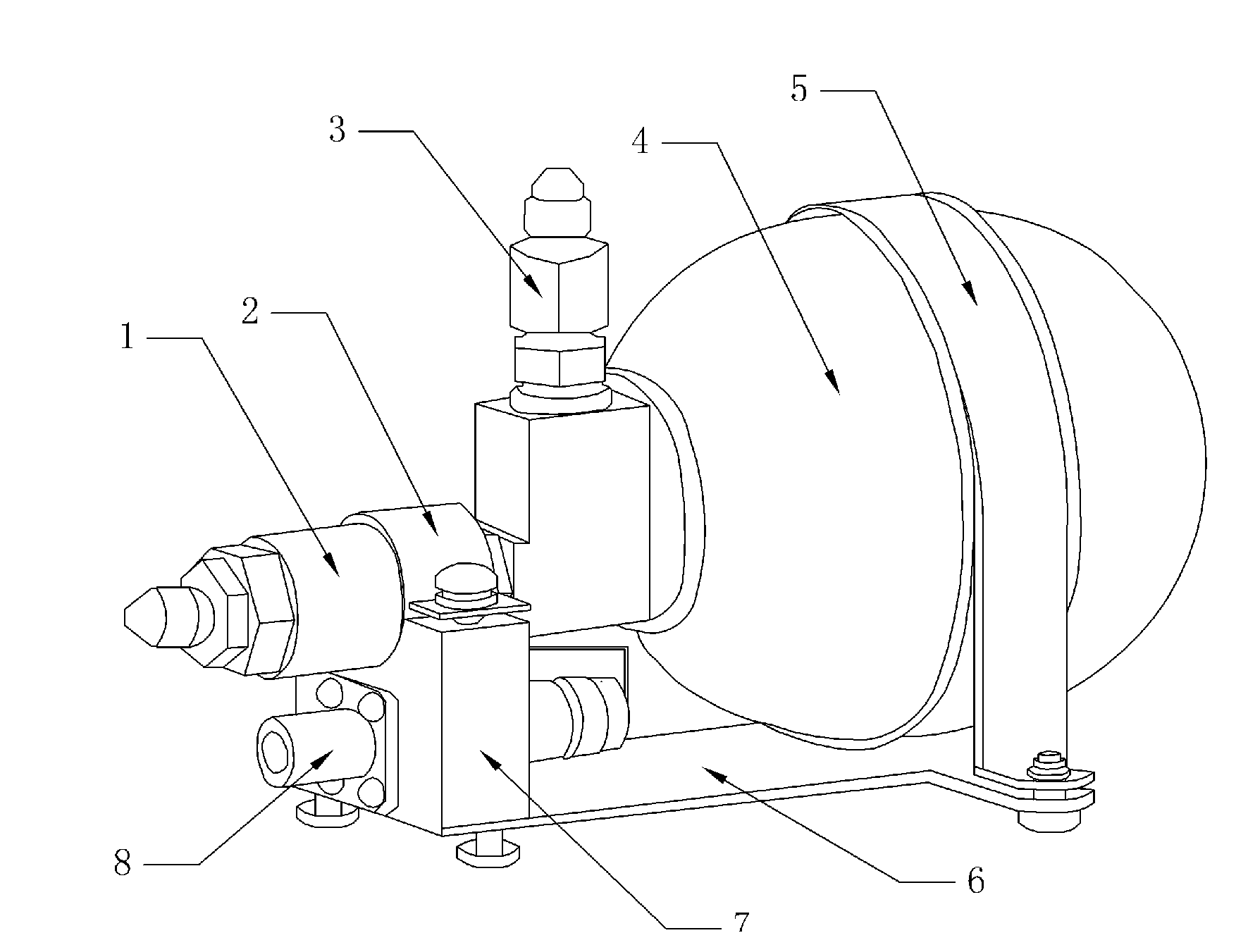 Unmanned aerial vehicle landing buffer airbag inflation device