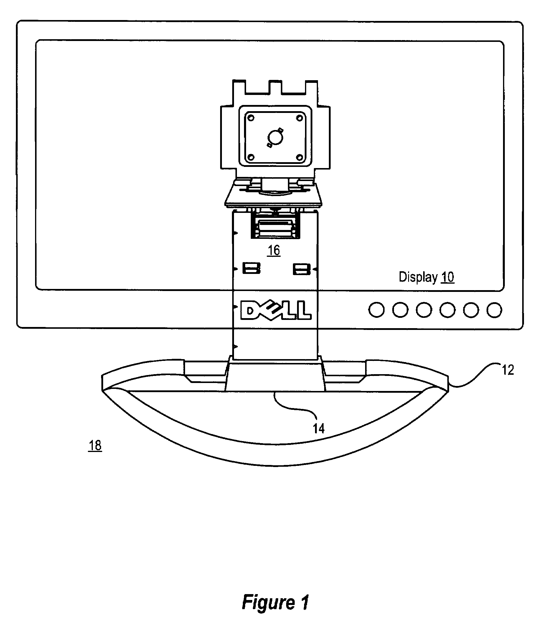 System and method for display stand height adjustment