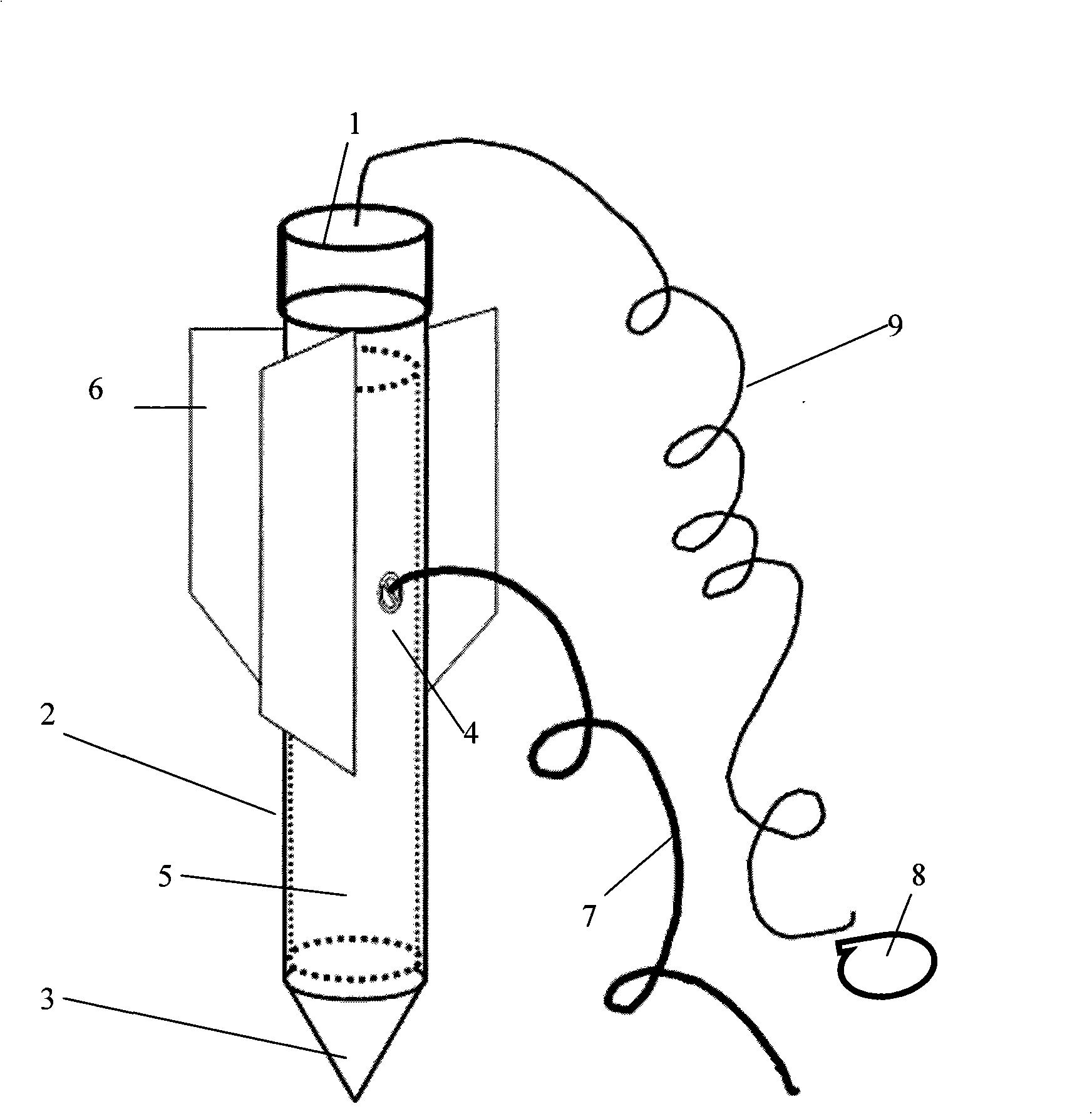 Power embedment anchor with high-frequency small amplitude vibration