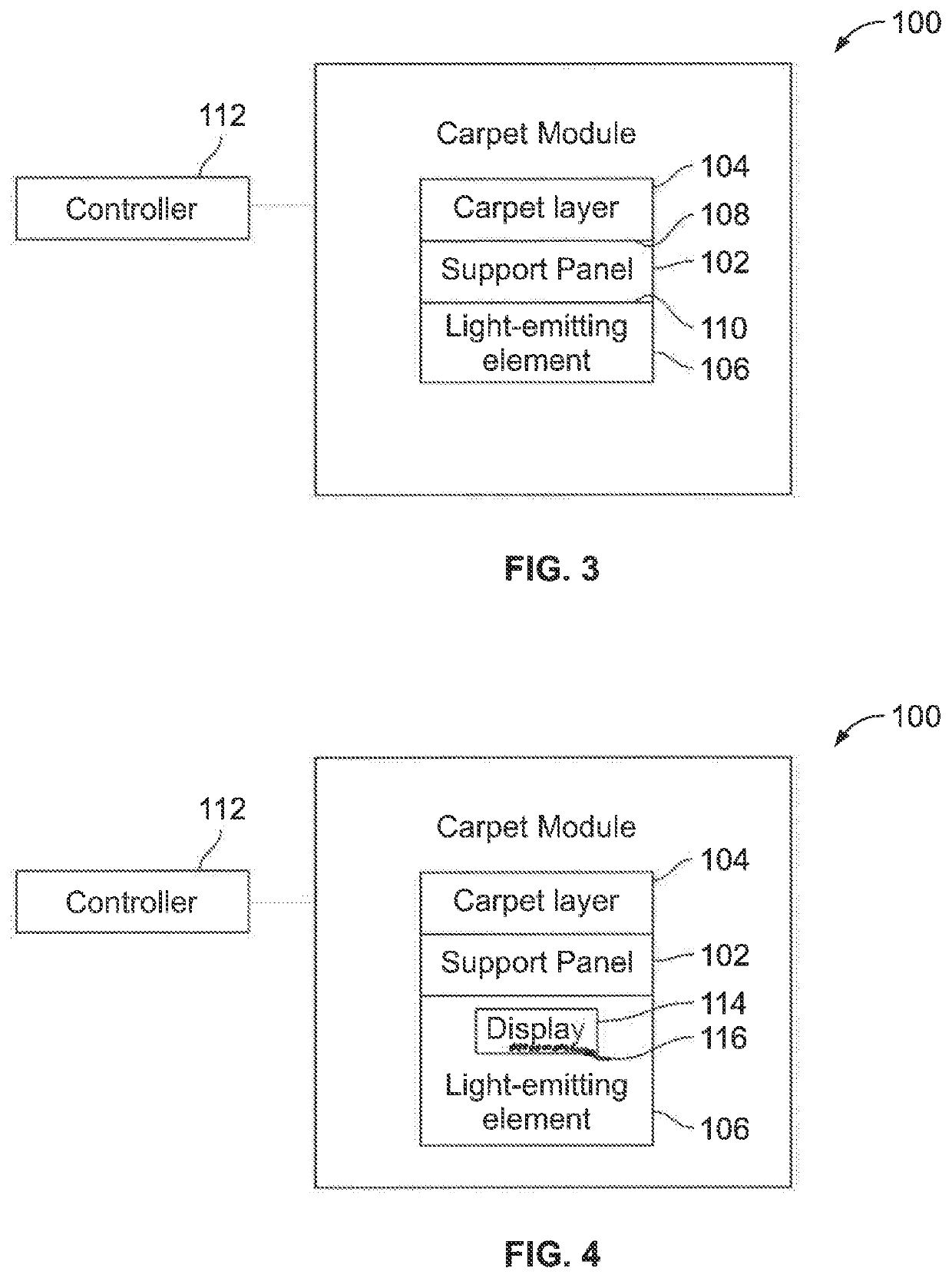 Carpet display systems and methods