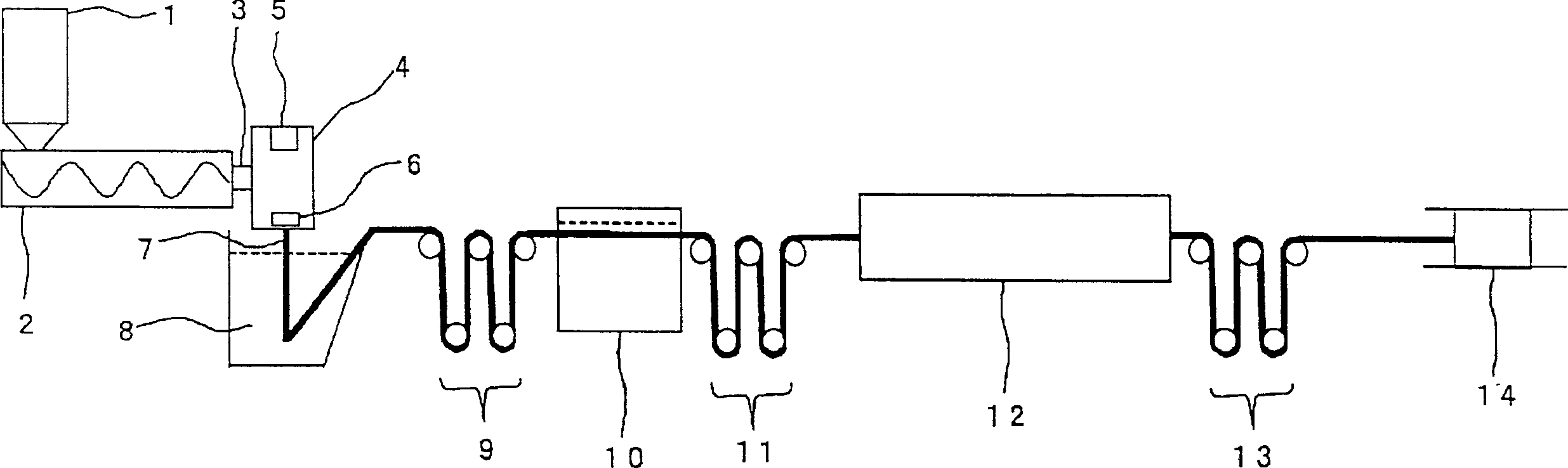 Monofilament yarn and process for producing same