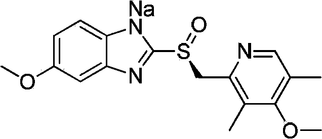 Preparation method of esomeprazole sodium