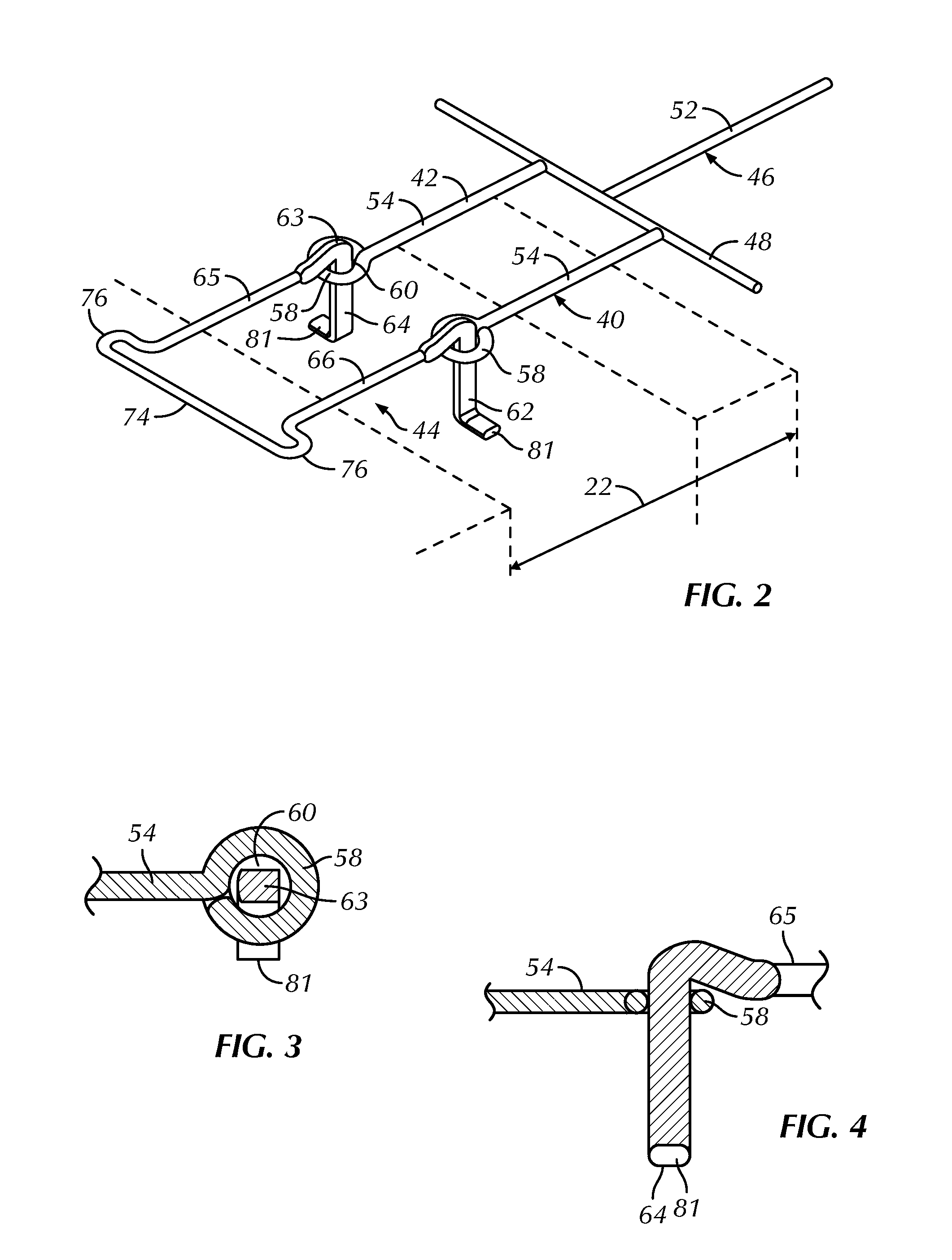 Pullout resistant pintle and anchoring system utilizing the same