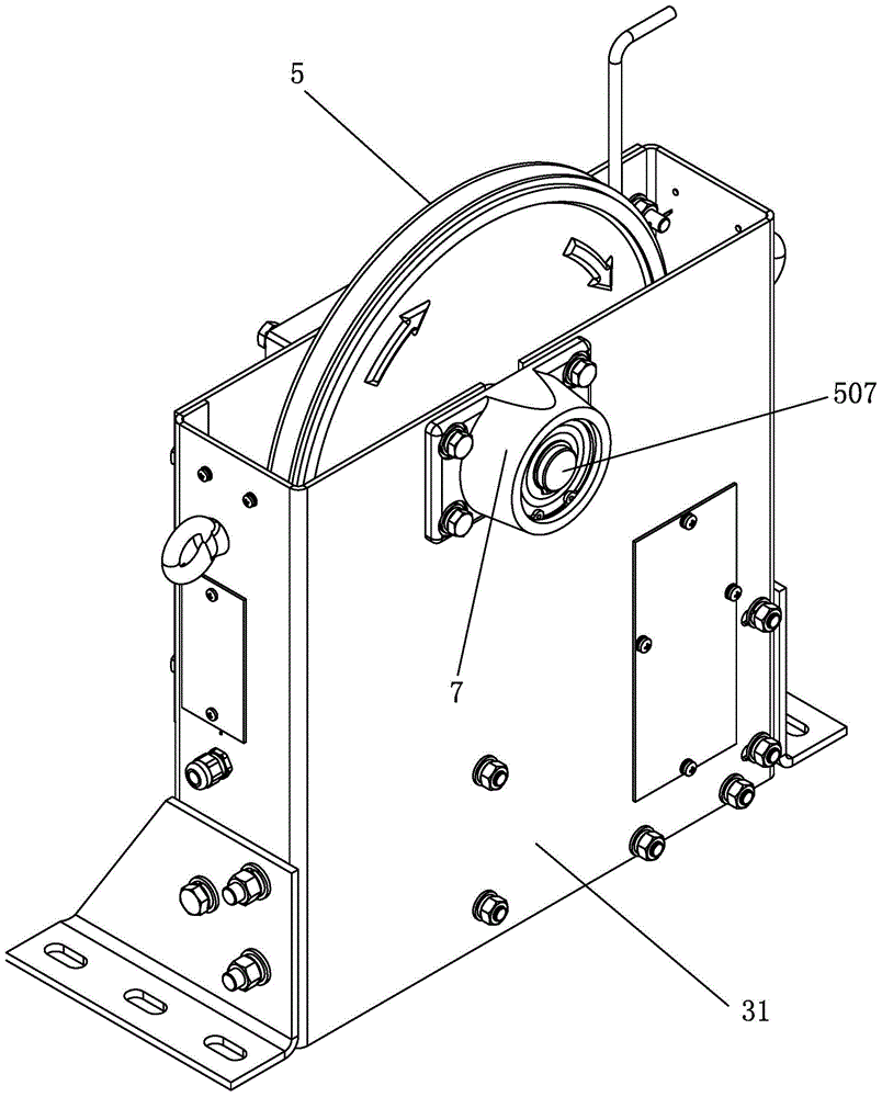 High-speed elevator speed limiter