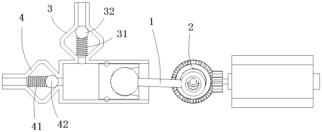 One-way valve for oral irrigator water pump