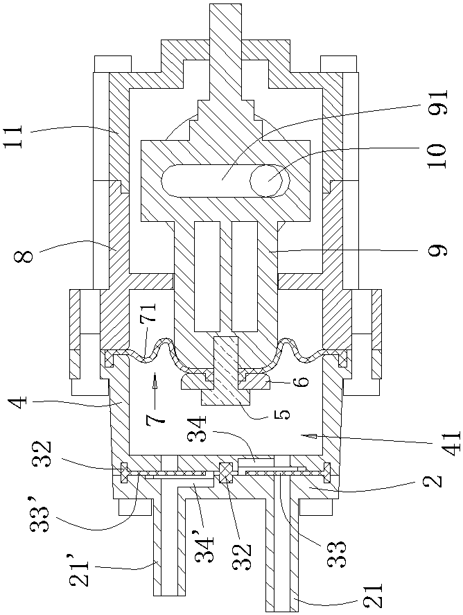 One-way valve for oral irrigator water pump